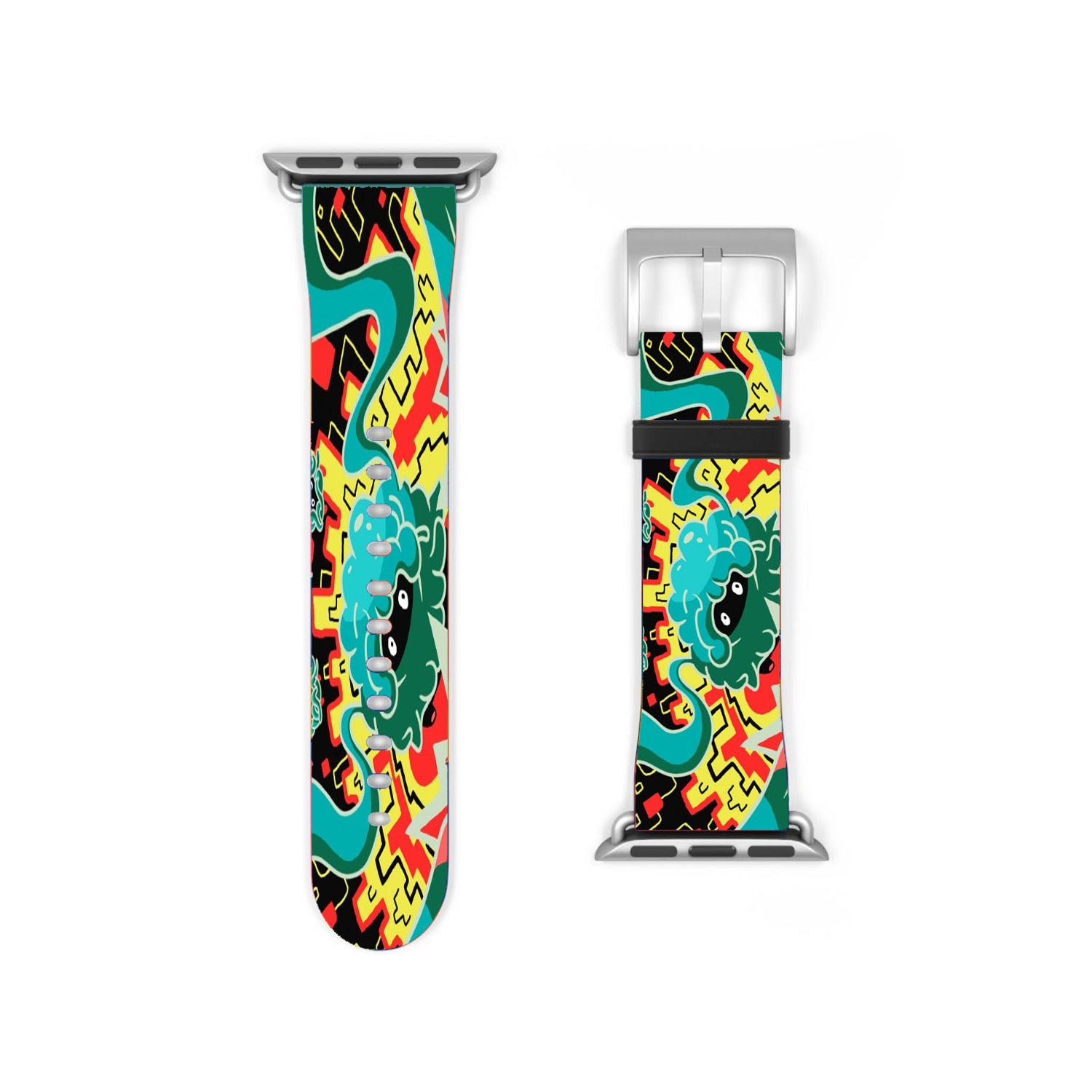 Pokemon Tangela Doodle Art Apple Watch Band 38Mm - 44Mm