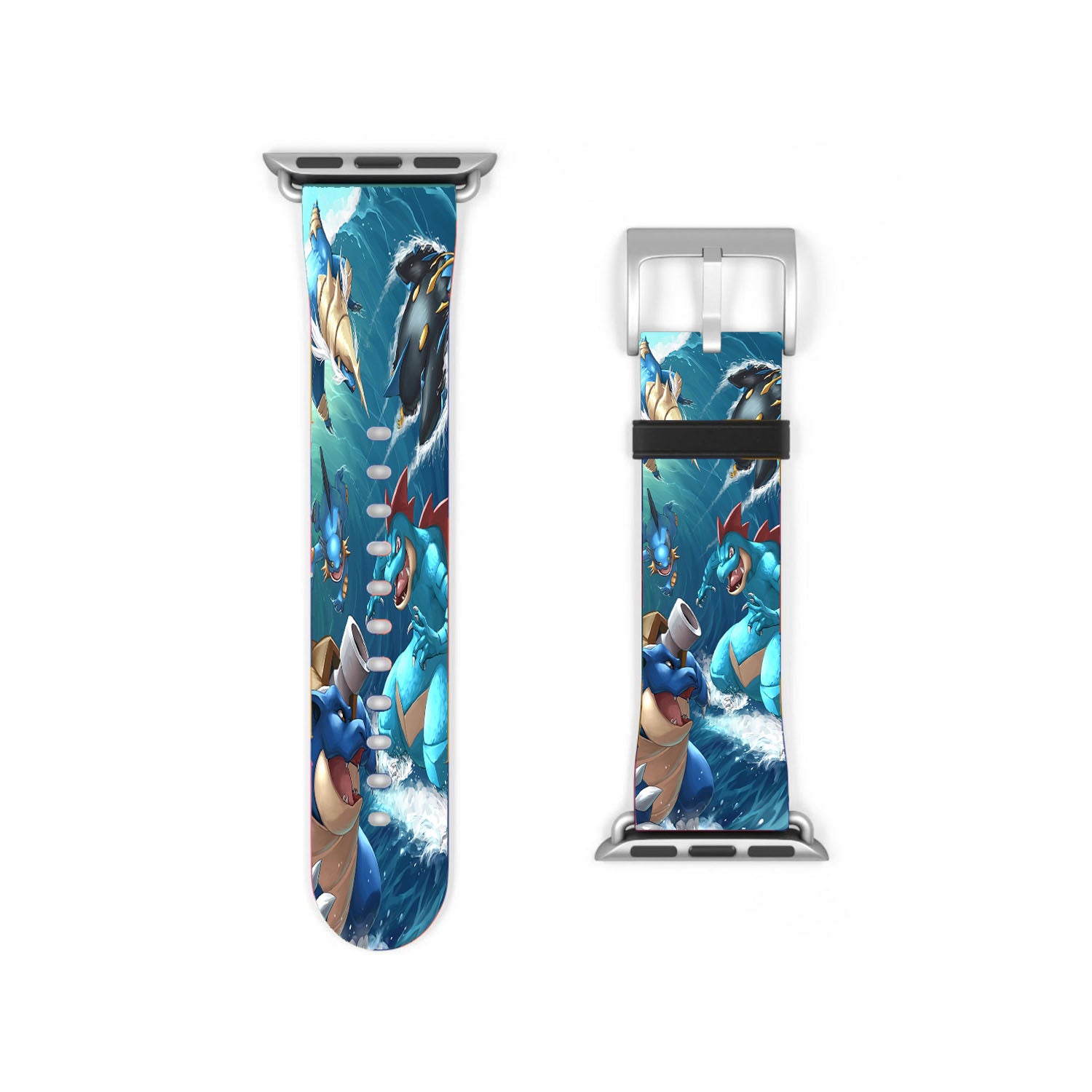 Pokemon Water Type Collections Apple Watch Band 38Mm - 44Mm