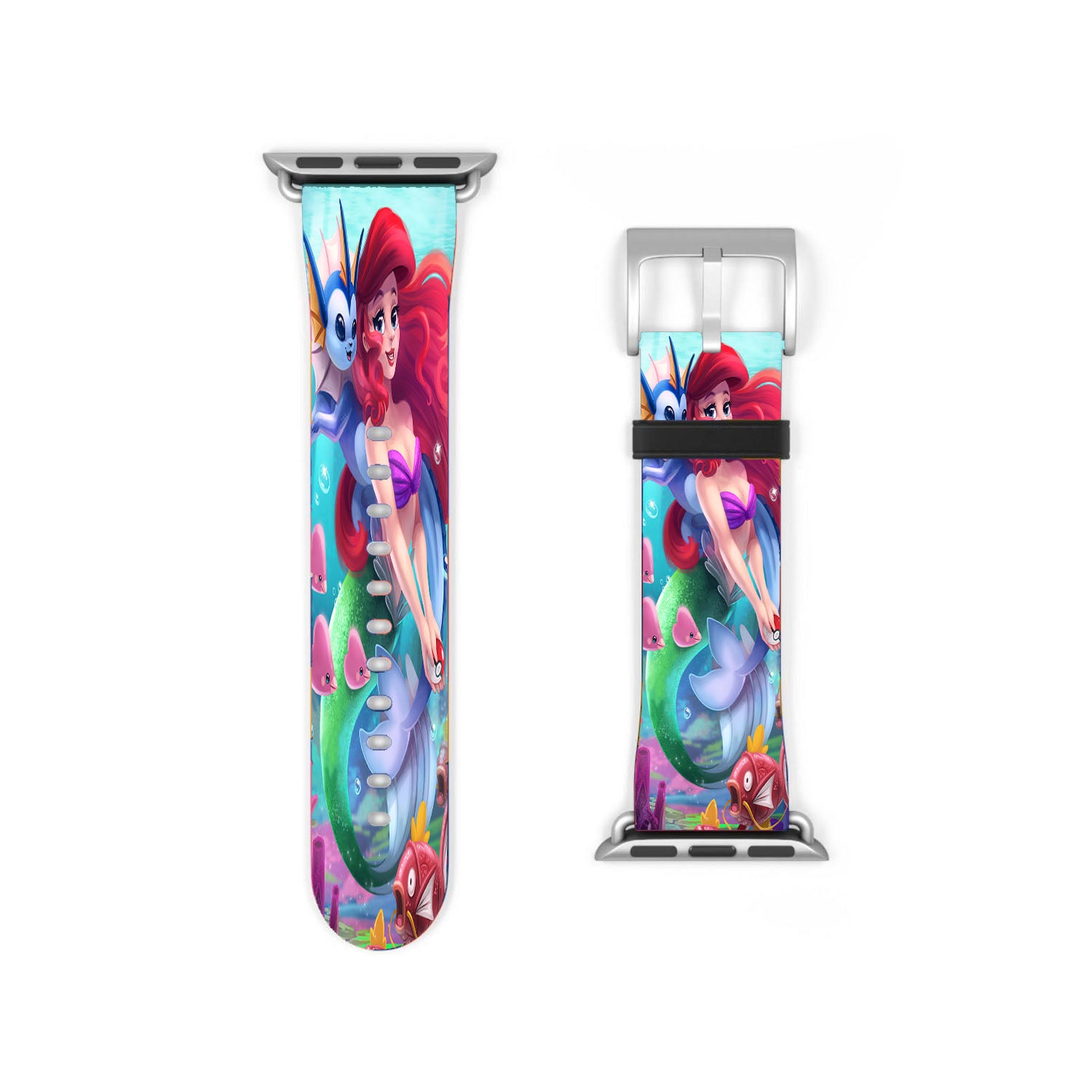 Pokemon With The Little Mermaid Apple Watch Band 38Mm - 44Mm