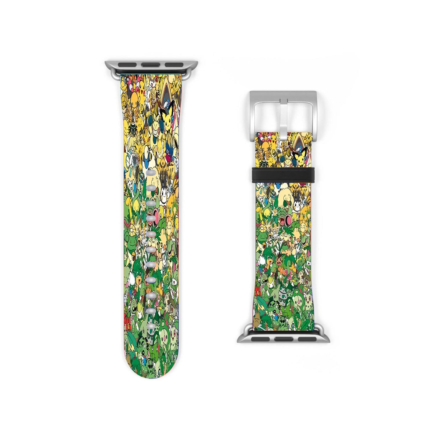Pokemon Yellow And Green Characters Apple Watch Band 38Mm - 44Mm
