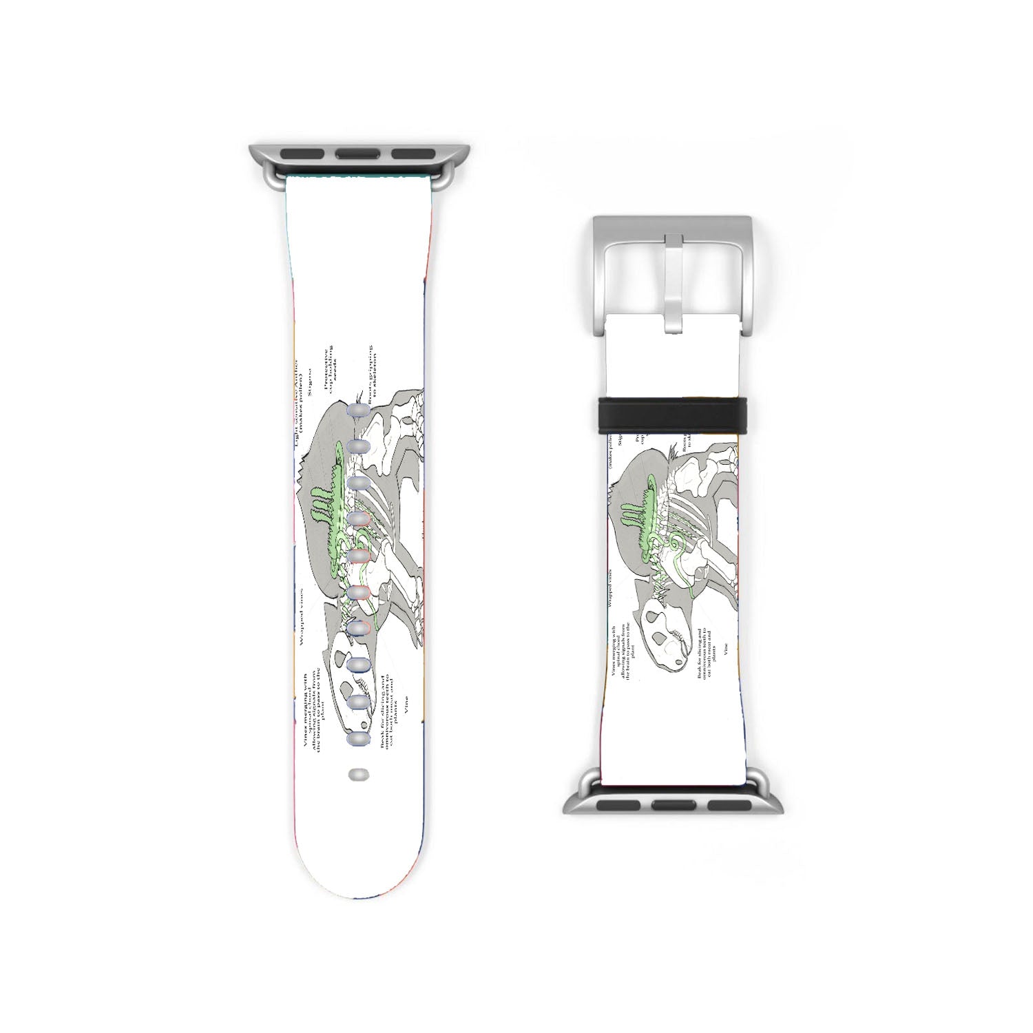 Pokemonography Bulbasaur Pokemon Pocket Monsters Apple Watch Band 38Mm - 44Mm