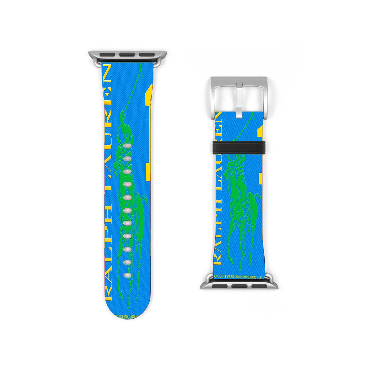 Polo Ralph Lauren Big Pony 1 Blue Parfume Apple Watch Band 38Mm - 44Mm