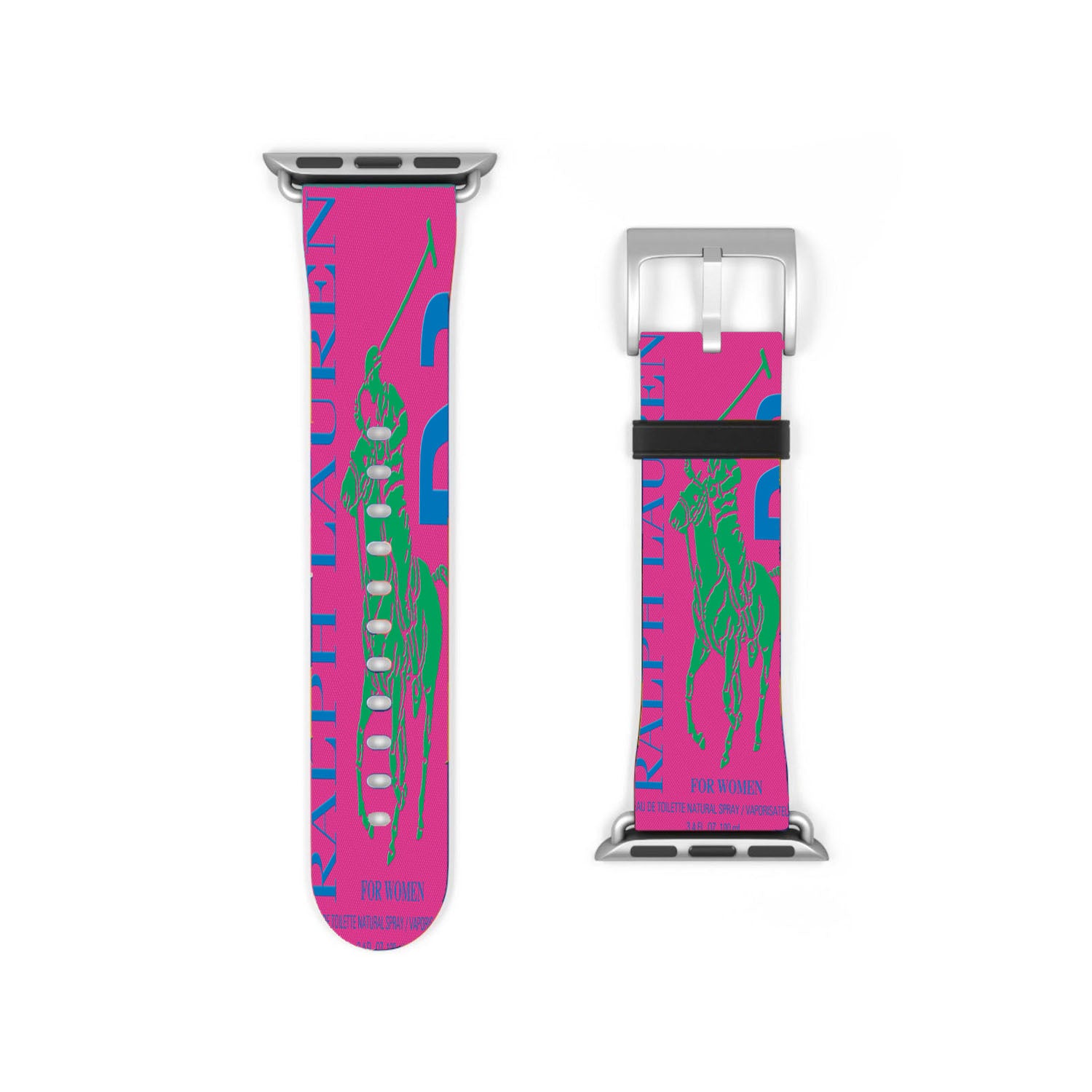 Polo Ralph Lauren Big Pony 2 Pink Parfume Apple Watch Band 38Mm - 44Mm