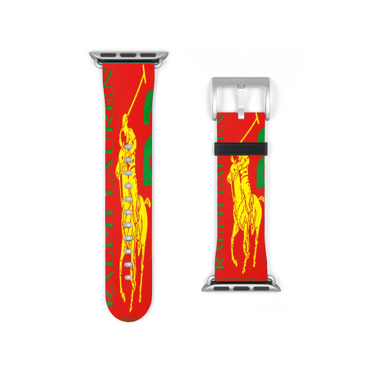 Polo Ralph Lauren Big Pony 2 Red Parfume Apple Watch Band 38Mm - 44Mm