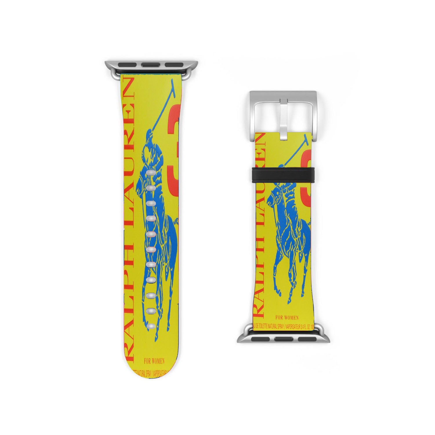 Polo Ralph Lauren Big Pony 3 Yellow Parfume Apple Watch Band 38Mm - 44Mm