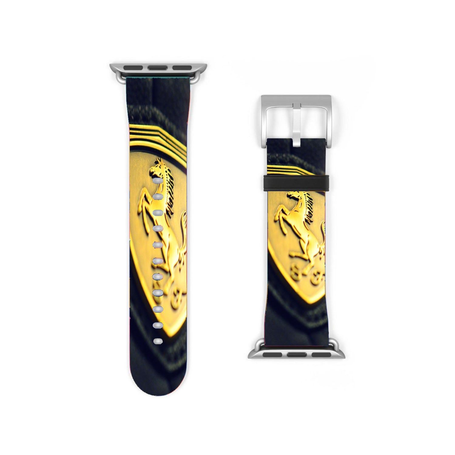 Racing Cars Ferrari Badge Apple Watch Band 38Mm - 44Mm