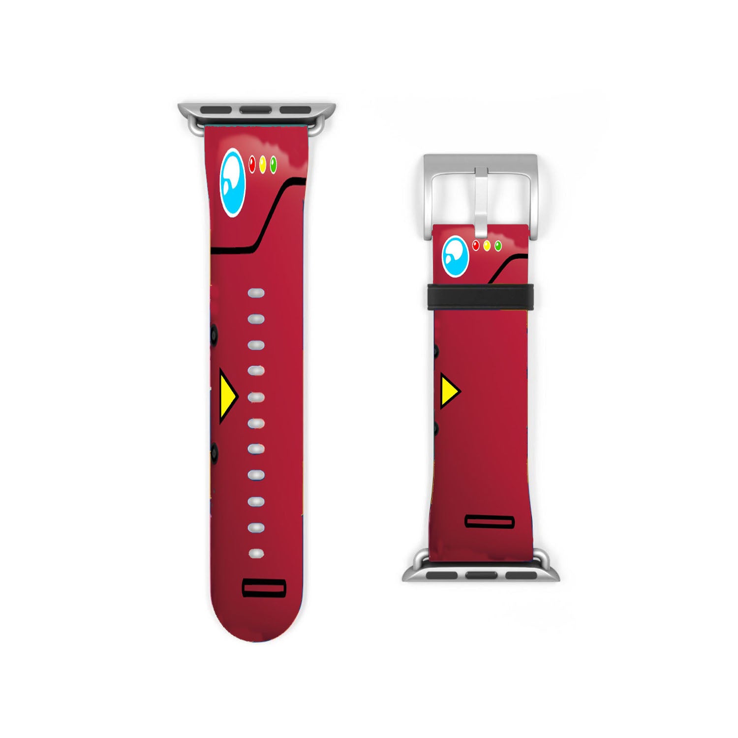 Red Pokedex Pokemon And Sailor Moon Apple Watch Band 38Mm - 44Mm