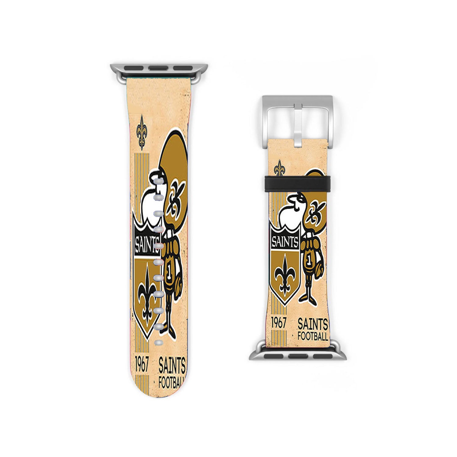 Saints Football Logo Apple Watch Band 38Mm - 44Mm
