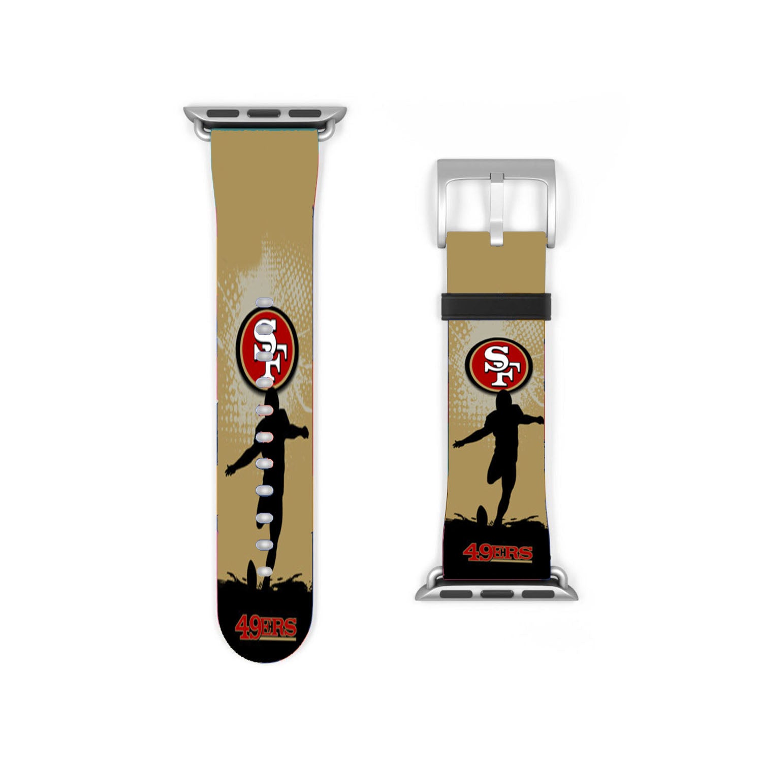 San Francisco 49Ers Nfl Logo Apple Watch Band 38Mm - 44Mm