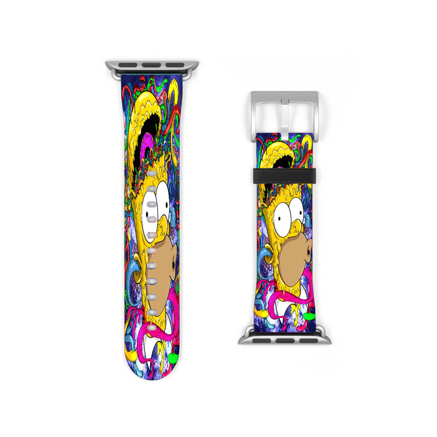 Simpson Abstrak Art Apple Watch Band 38Mm - 44Mm
