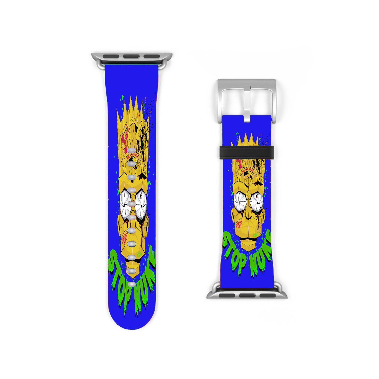 Simpson Bart Simpson Stop Nuke Apple Watch Band 38Mm - 44Mm