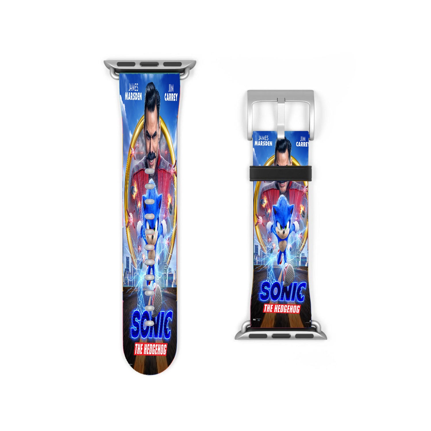 Sonic The Hedgehog Poster Movie Apple Watch Band 38Mm - 44Mm