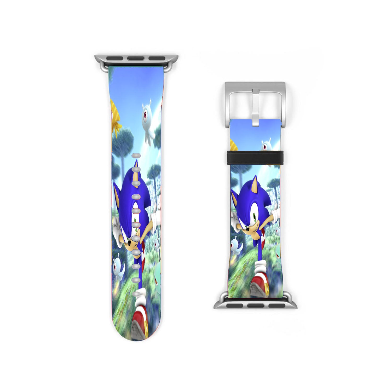 Sonic The Hedgehog Running Apple Watch Band 38Mm - 44Mm