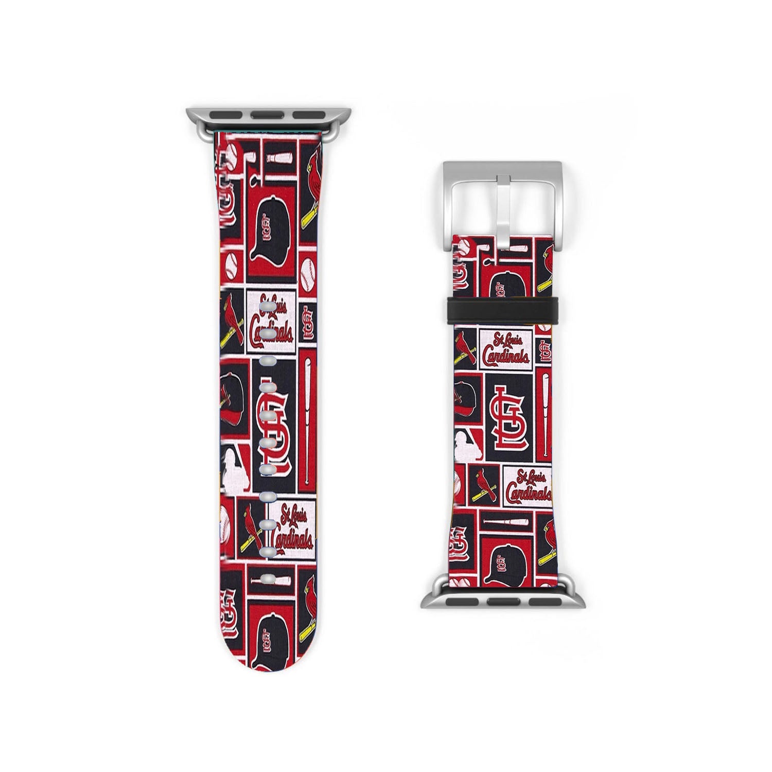 St Louis Cardinals Baseball Apple Watch Band 38Mm - 44Mm