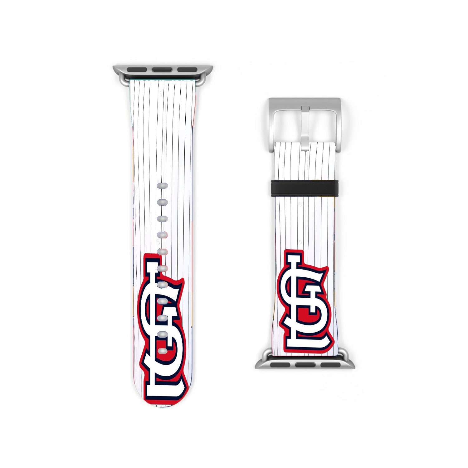 St Louis Cardinals Jersey White Apple Watch Band 38Mm - 44Mm