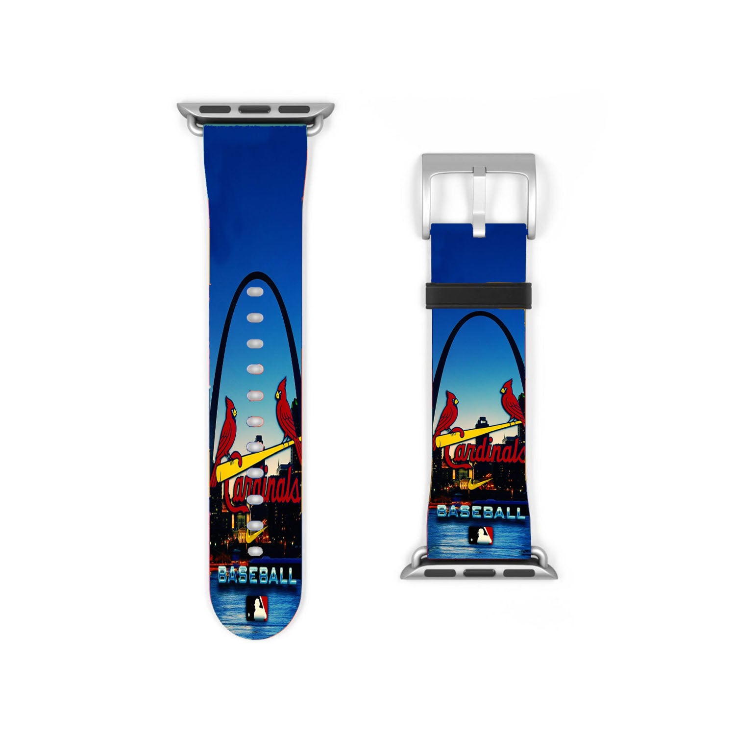 St Louis Cardinals Mlb Baseball Apple Watch Band 38Mm - 44Mm