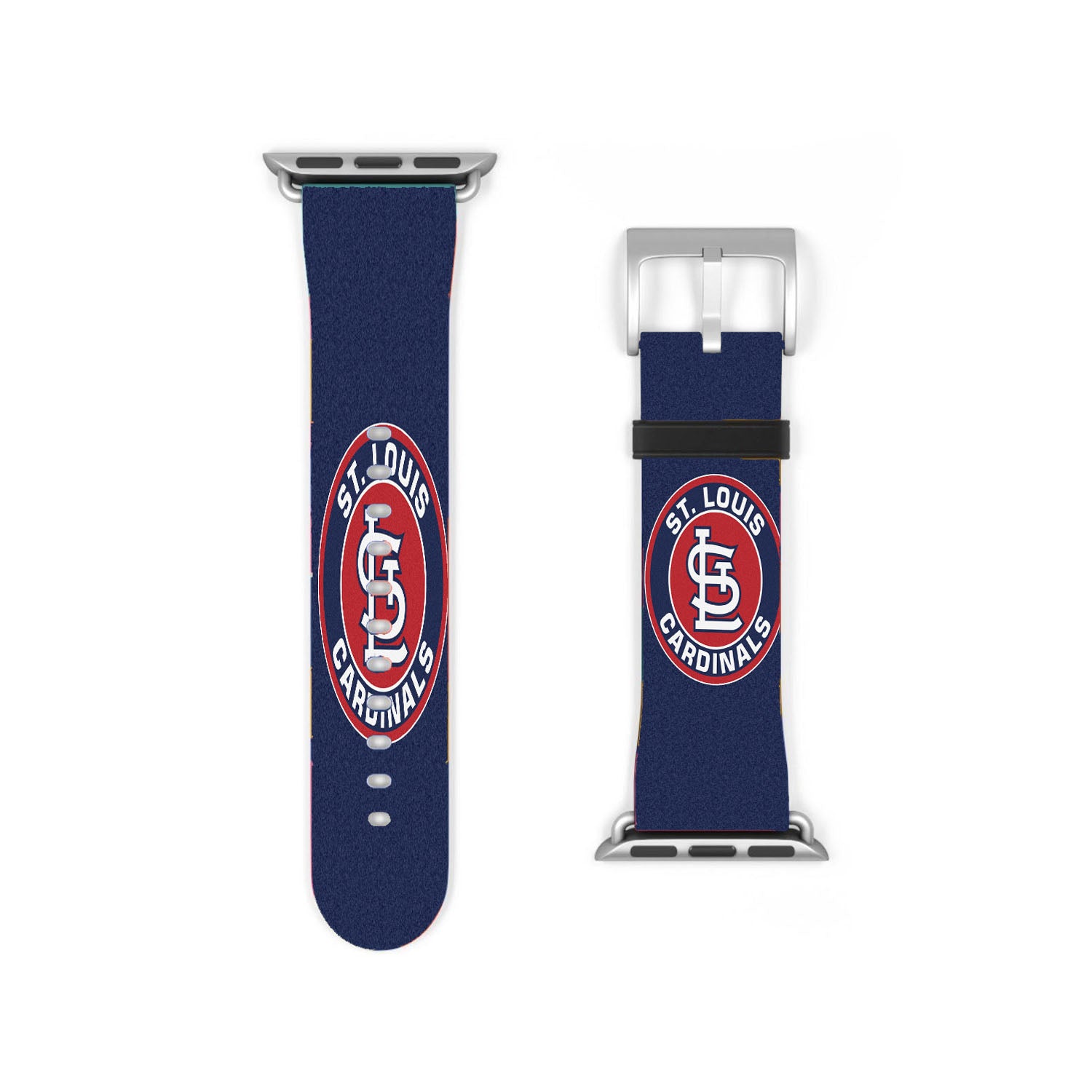 St Louis Cardinals Roundel Area Rug Apple Watch Band 38Mm - 44Mm