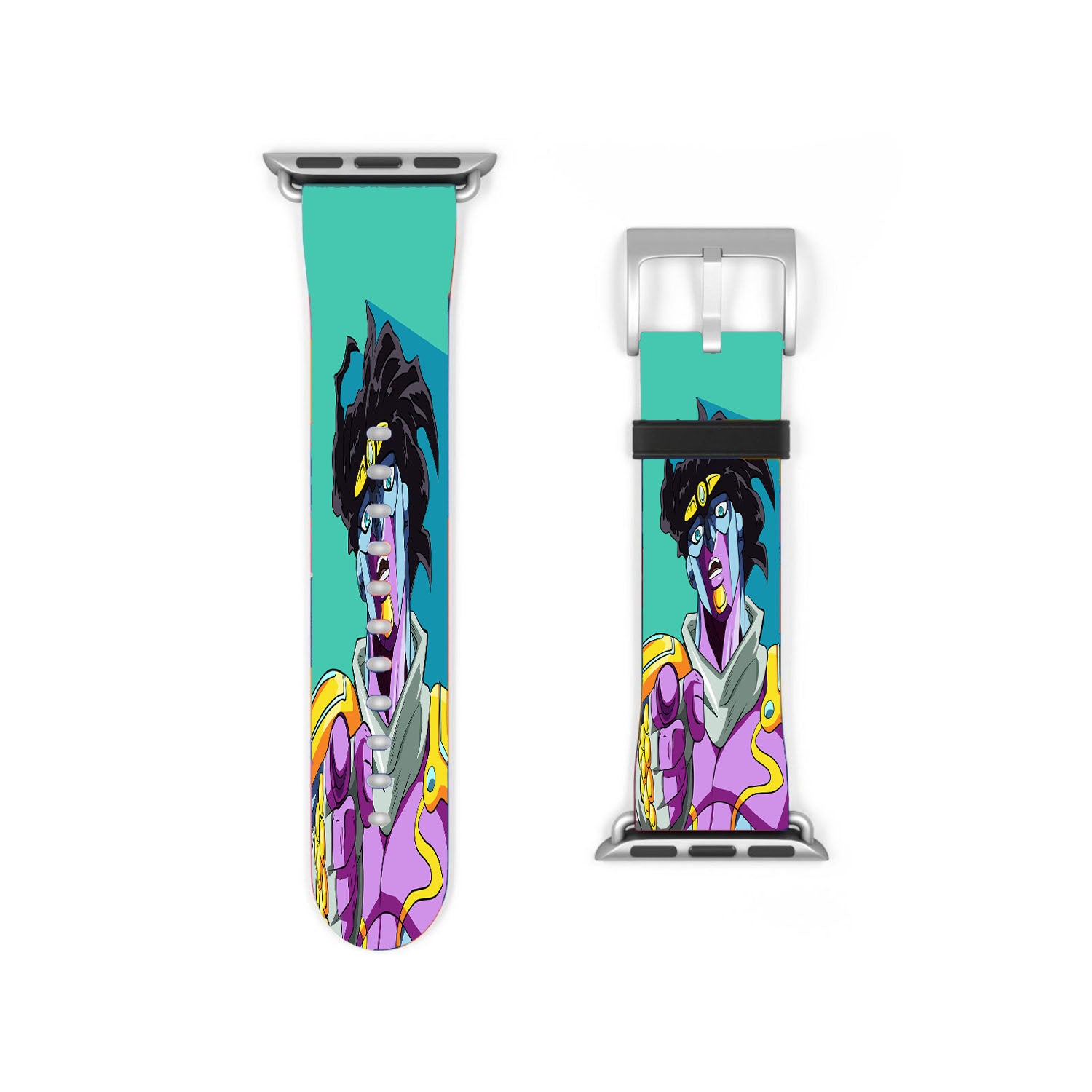 Star Platinum Jojo Bizarre Apple Watch Band 38Mm - 44Mm