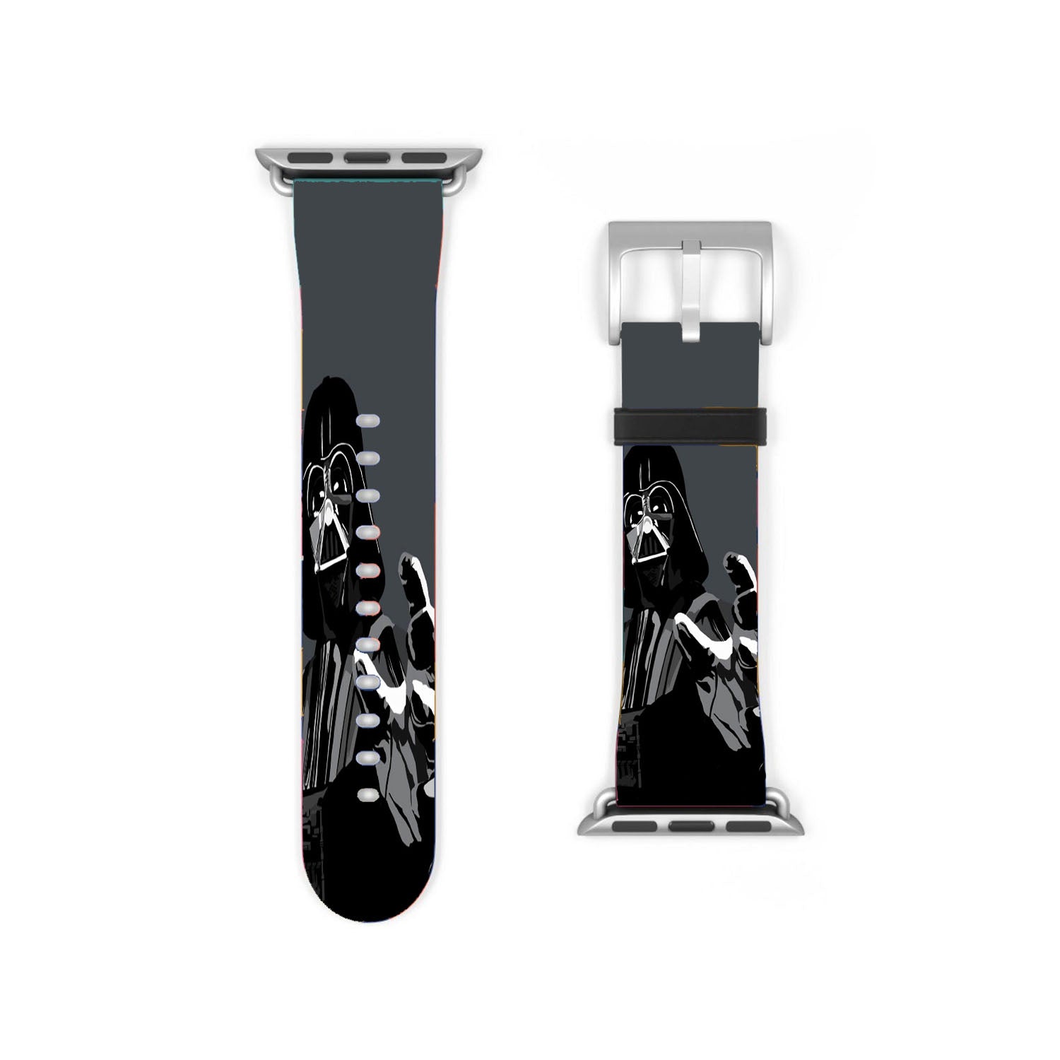 Star Wars Darth Vader Grey Vector Apple Watch Band 38Mm - 44Mm