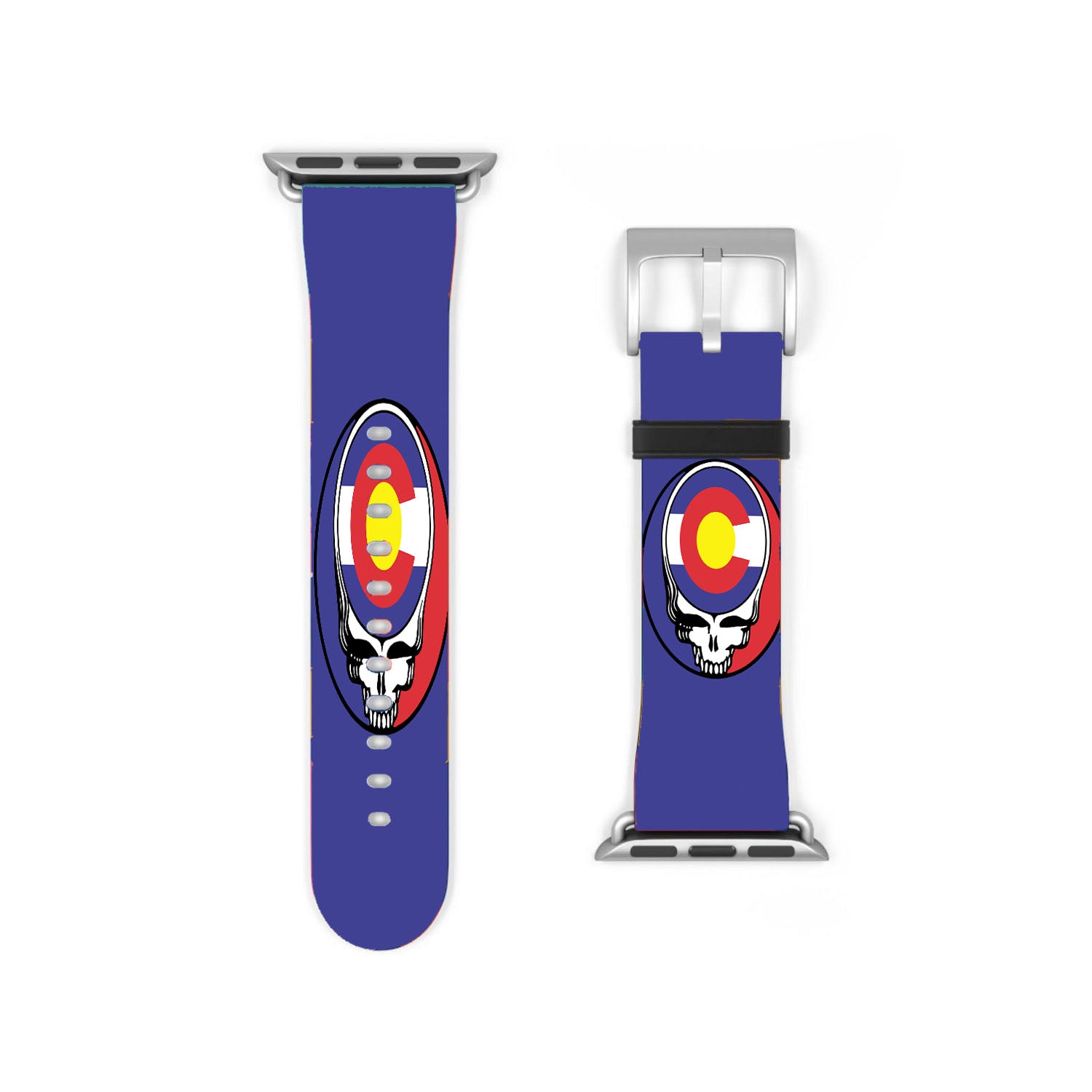Steal Your State Colorado State Flag Grateful Dead Apple Watch Band 38Mm - 44Mm