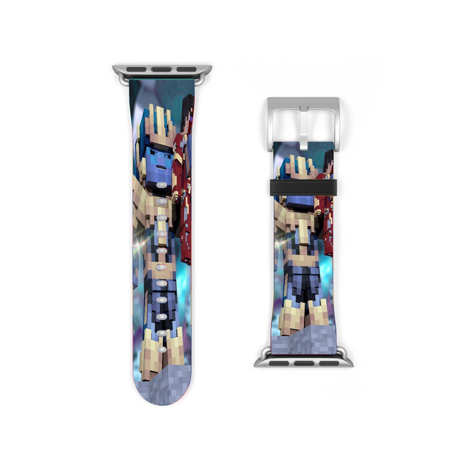 Thanos And Iron Man Minecraft Apple Watch Band 38Mm - 44Mm