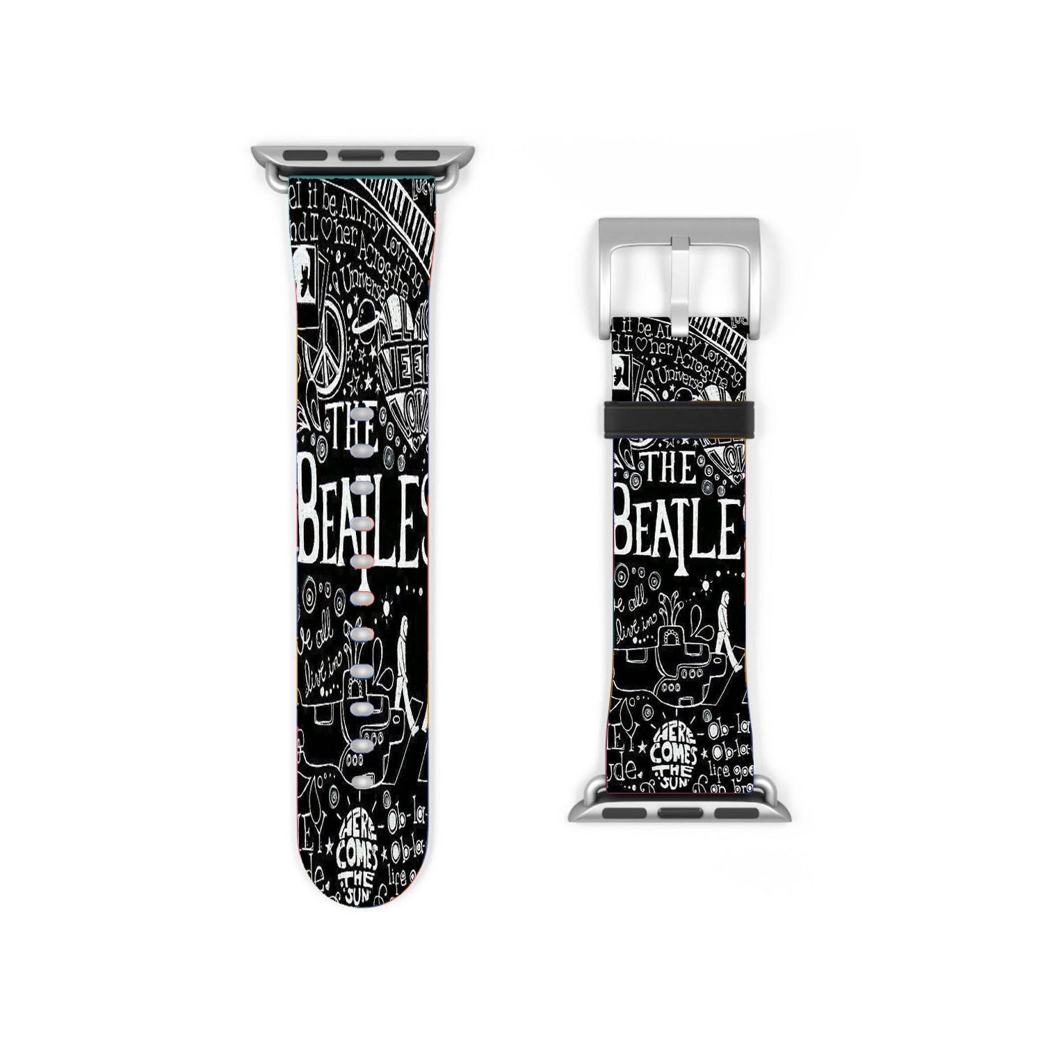 The Beatles Art Mozaik Apple Watch Band 38Mm - 44Mm
