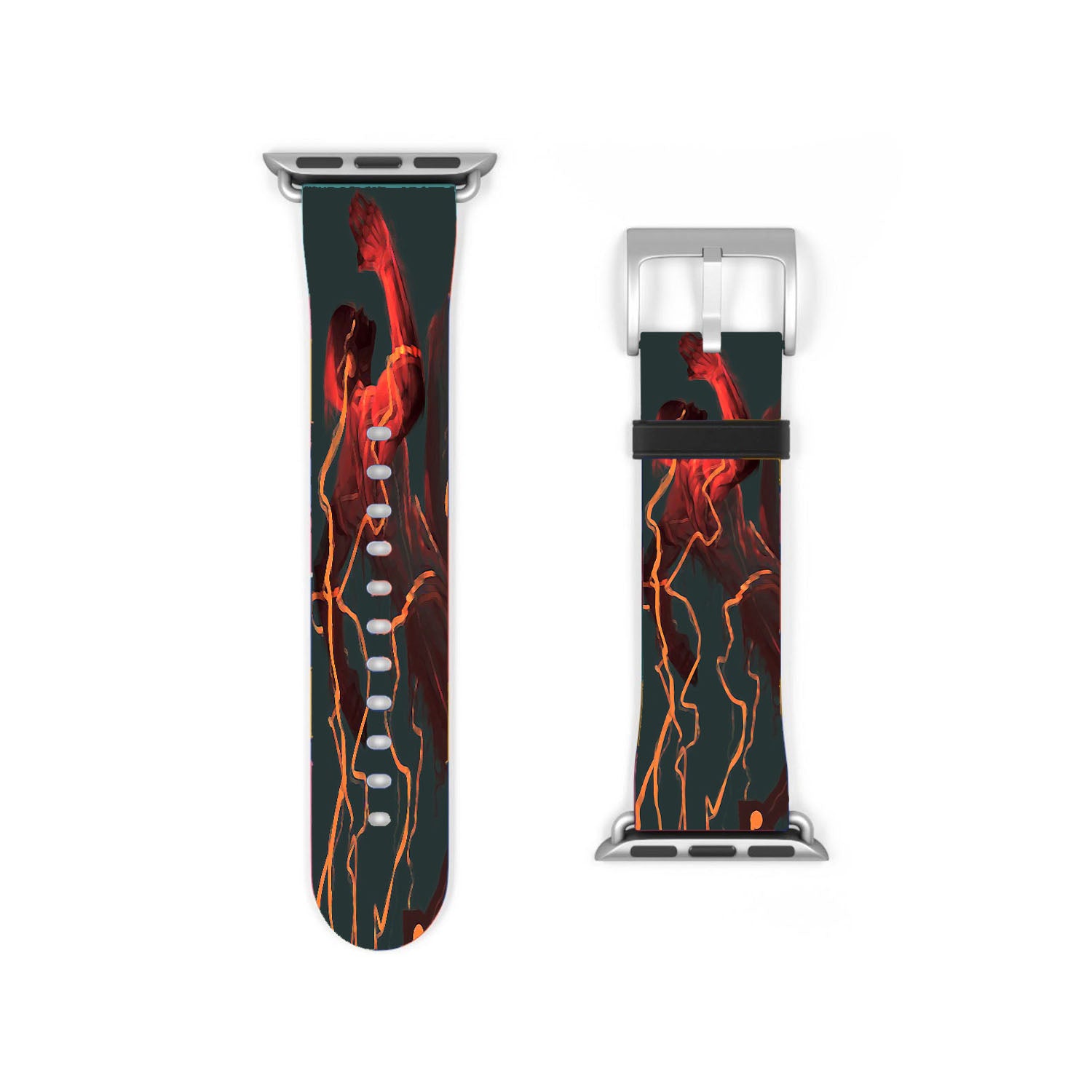 The Flash Brush Paint Apple Watch Band 38Mm - 44Mm