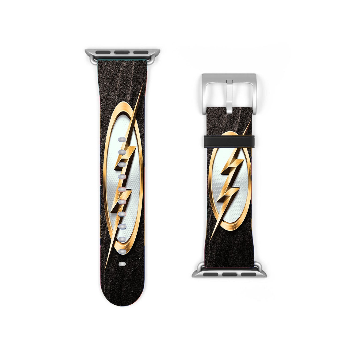 The Flash Gold Logo Apple Watch Band 38Mm - 44Mm