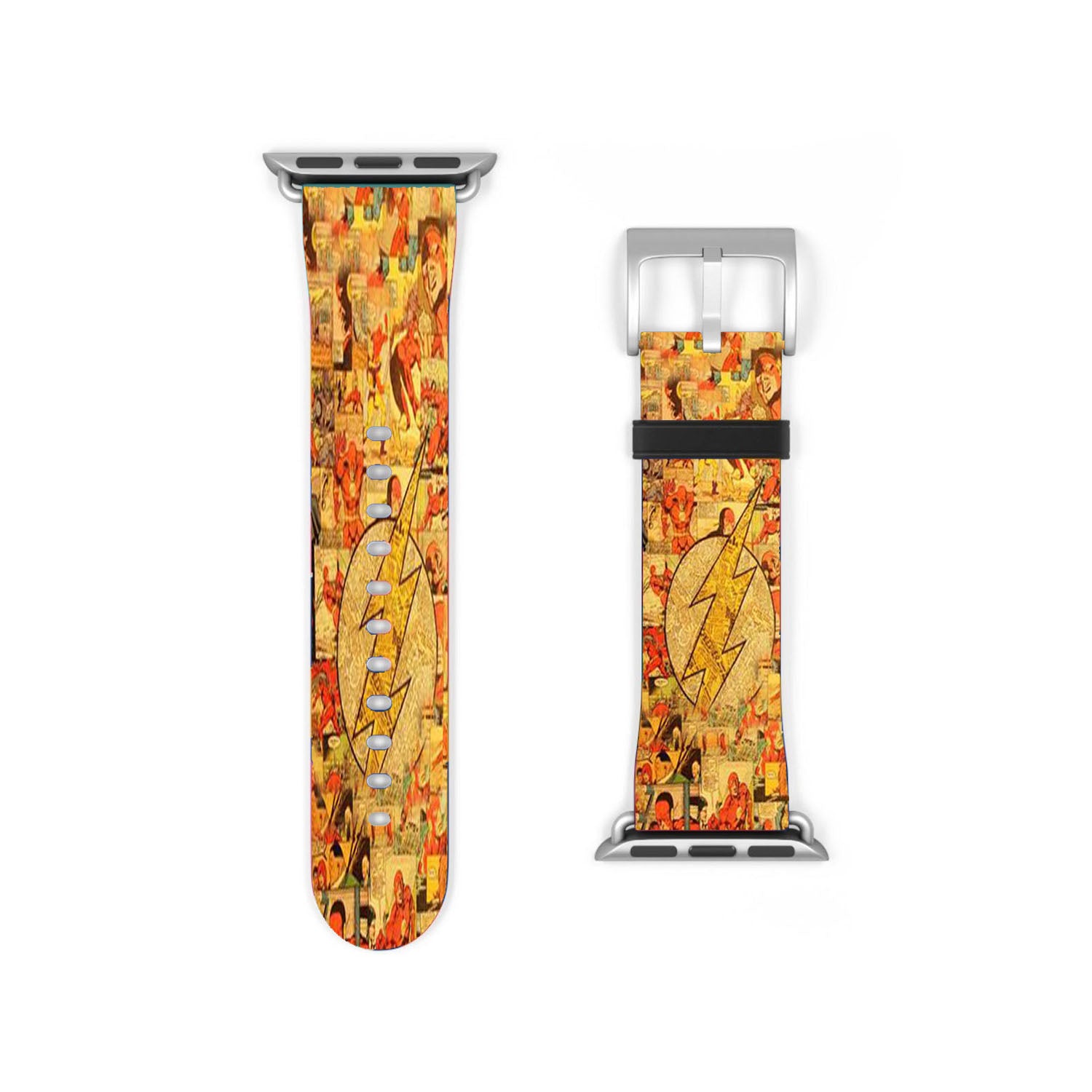 The Flash Logo Comic Apple Watch Band 38Mm - 44Mm