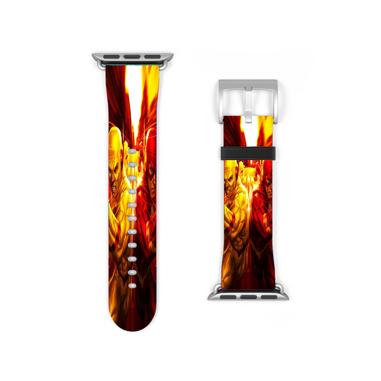 The Flash Vs Reverse Flash Apple Watch Band 38Mm - 44Mm
