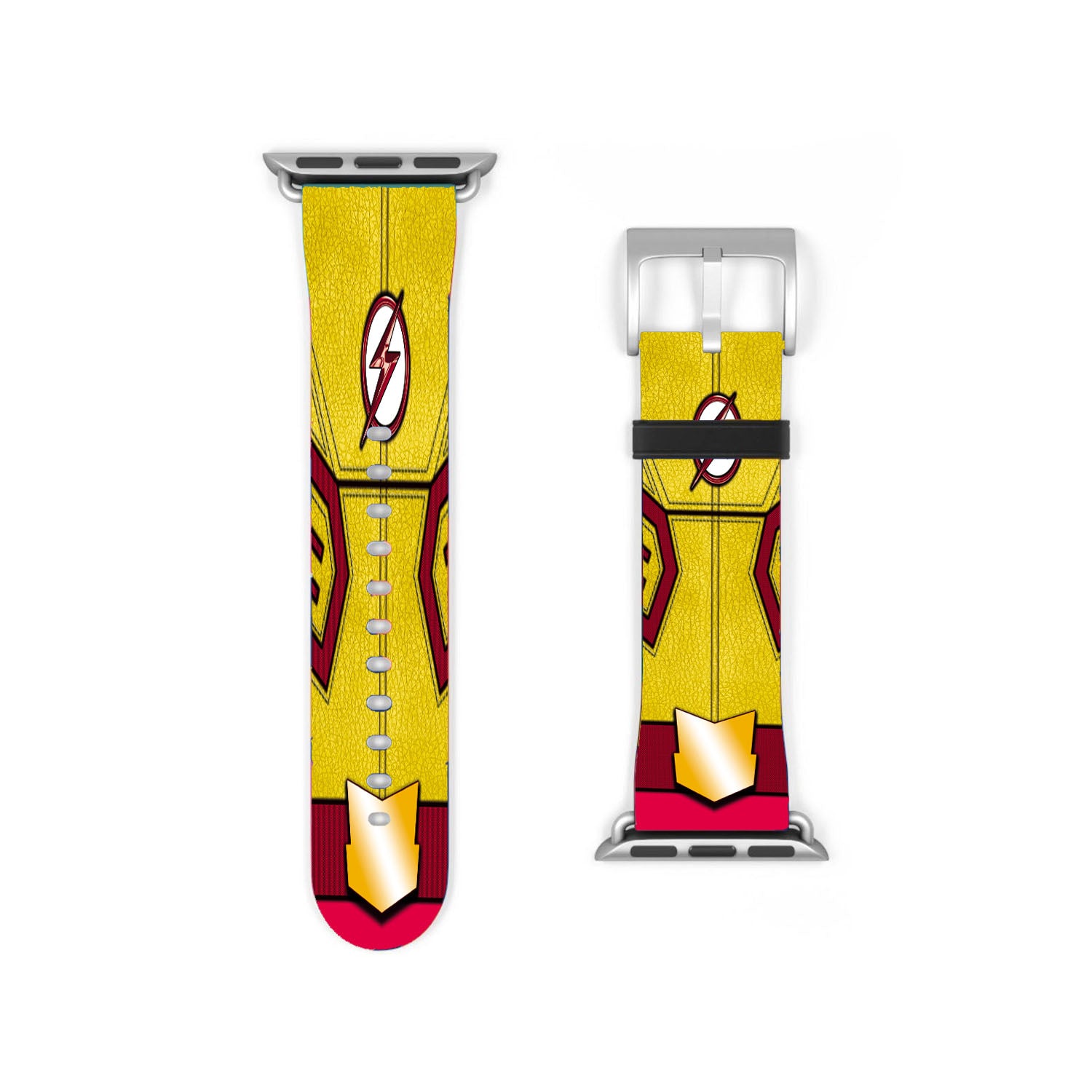 The Kid Flash Yellow Body Custome Suit Apple Watch Band 38Mm - 44Mm