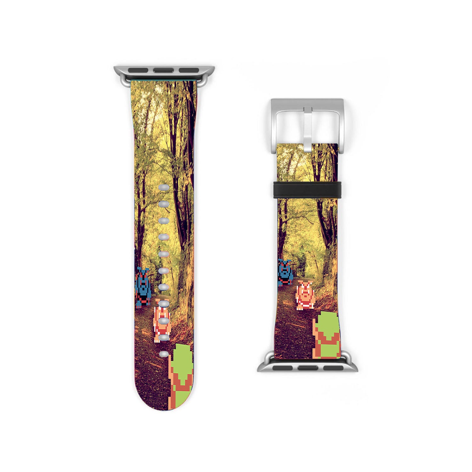 The Legend Of Zelda Pixel Art Minecraft Apple Watch Band 38Mm - 44Mm