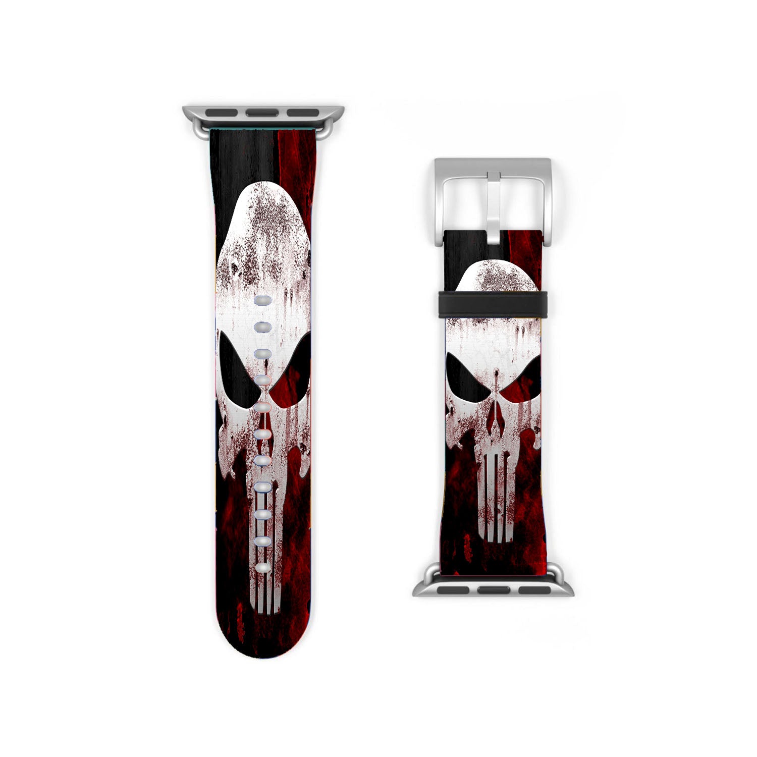 The Punisher Grunge Apple Watch Band 38Mm - 44Mm