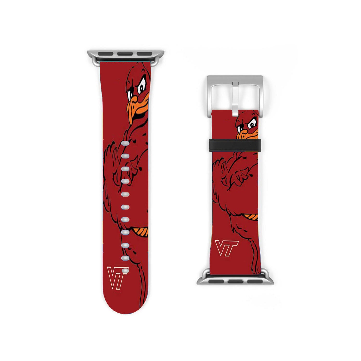 Virginia Tech Hokies Logo Big Apple Watch Band 38Mm - 44Mm