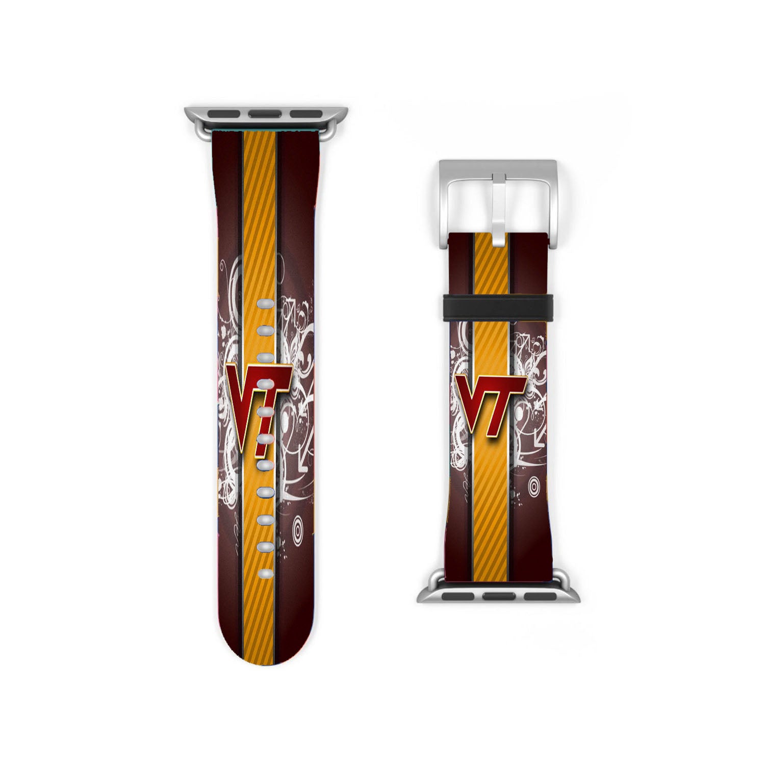 Virginia Tech Logo Wallpaper Apple Watch Band 38Mm - 44Mm