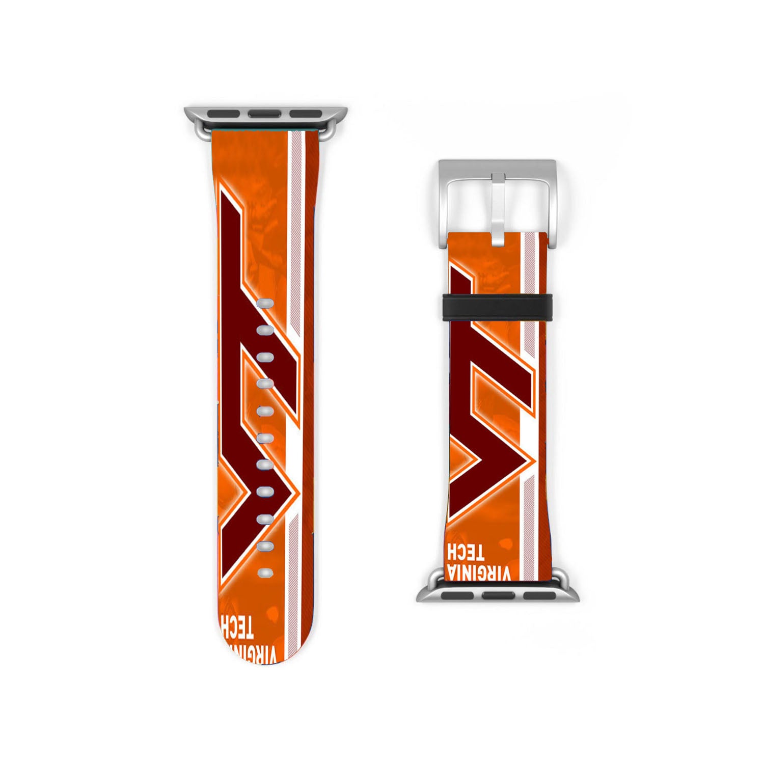 Virginia Tech Stripe Apple Watch Band 38Mm - 44Mm