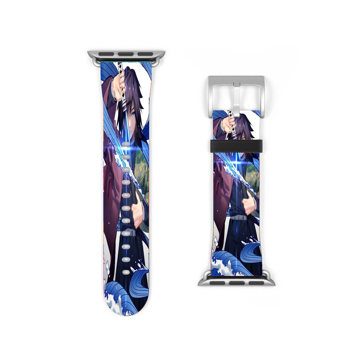 Water Pillar Giyu Tomioka Demon Slayer Apple Watch Band 38Mm - 44Mm