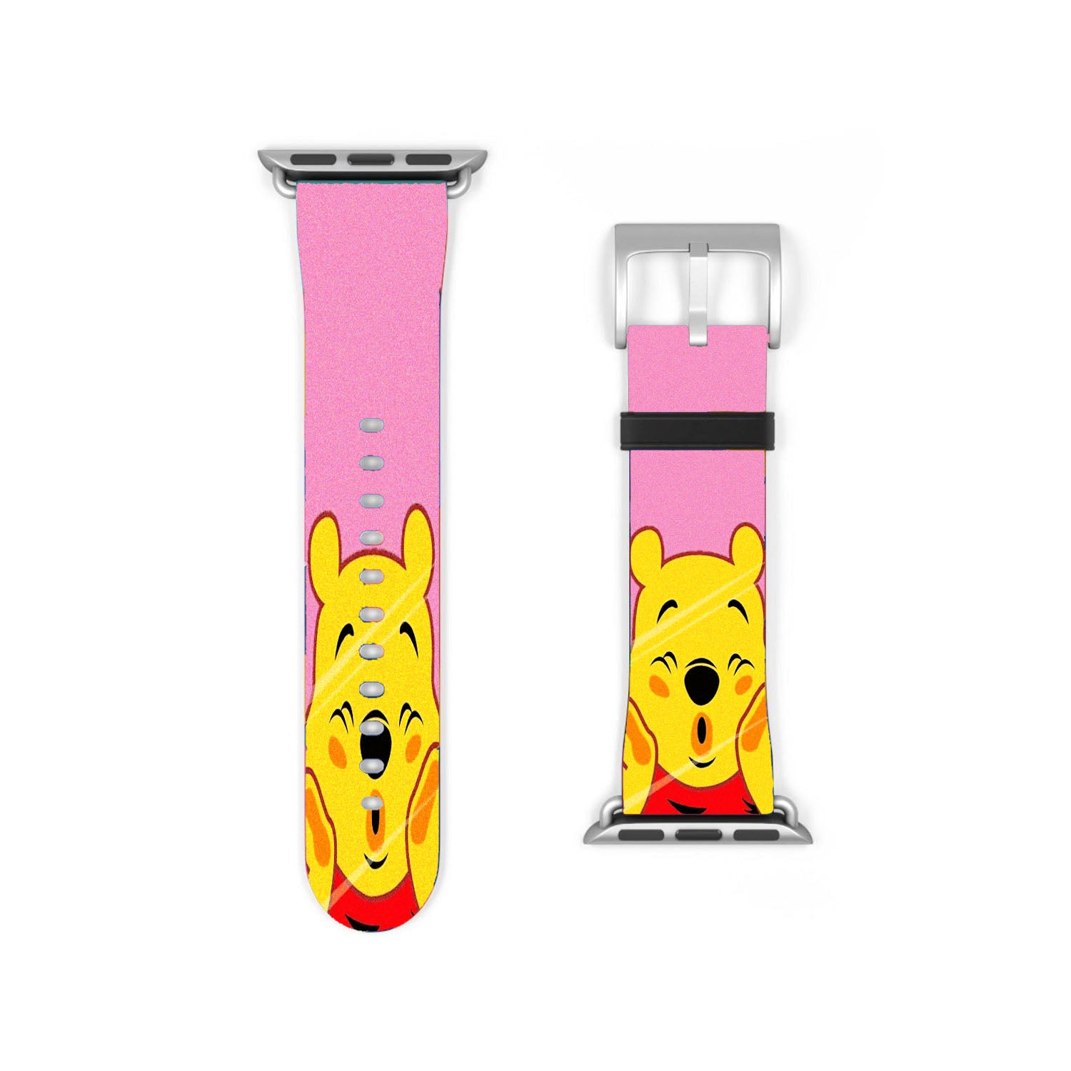 Winnie The Pooh Face Cute Mirror Apple Watch Band 38Mm - 44Mm