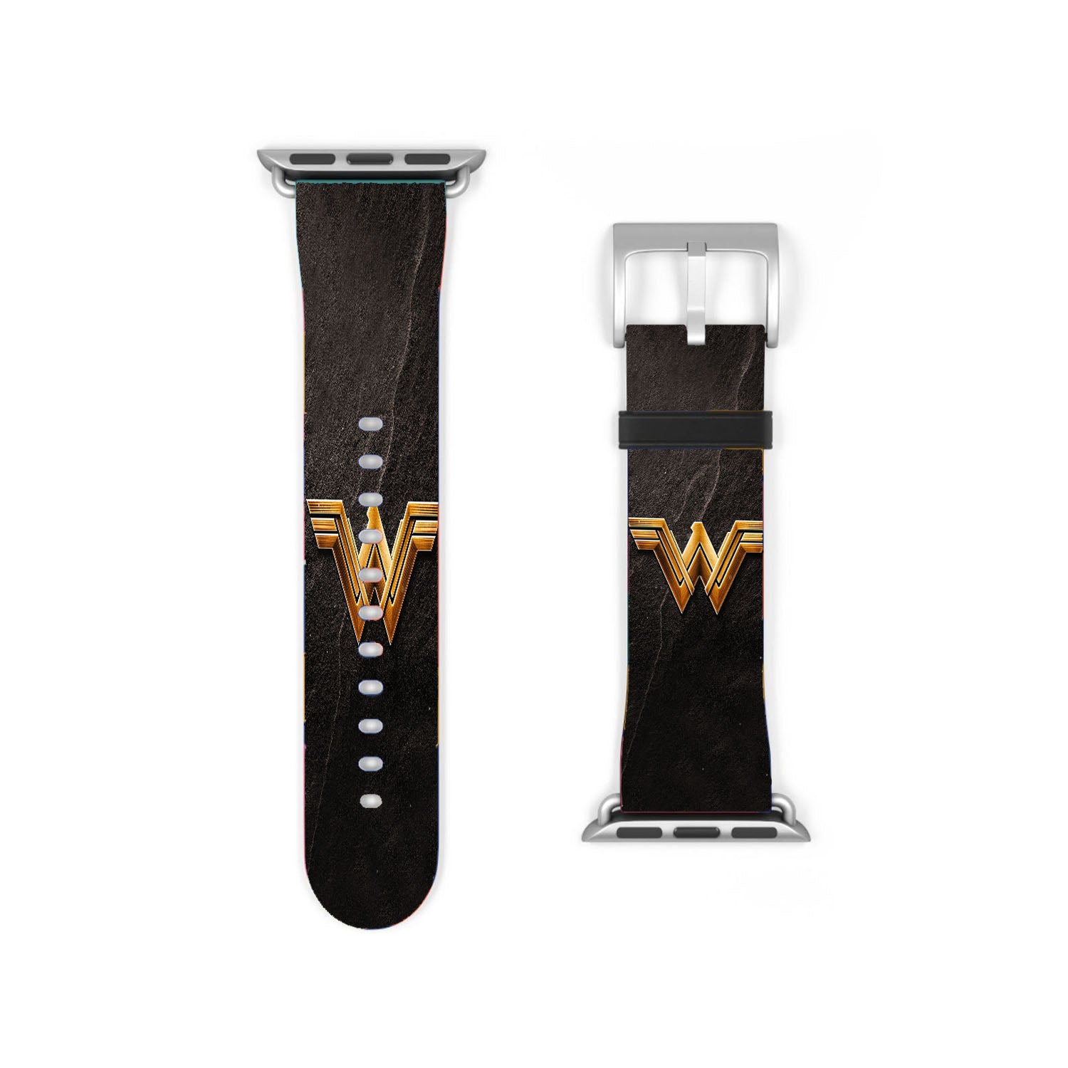 Wonder Woman Gold Logo Apple Watch Band 38Mm - 44Mm
