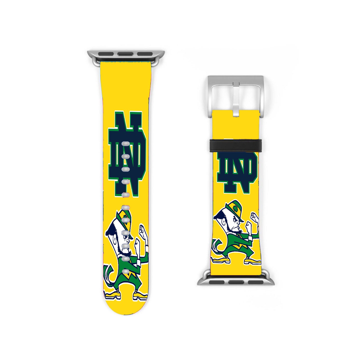 Yellow Notre Dame Fighting Irish Apple Watch Band 38Mm - 44Mm