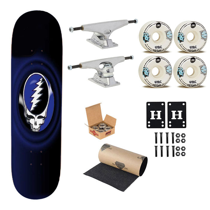 Grateful Dead Artwork Skateboard Complete Board 8.0" X 31.75"