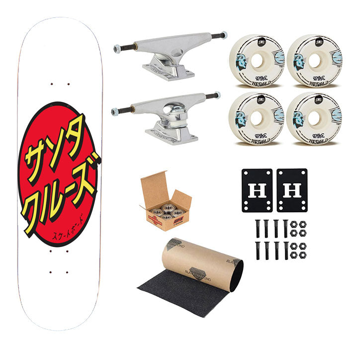 Santa Cruz Japan Skateboard Complete Board 8.0" X 31.75"