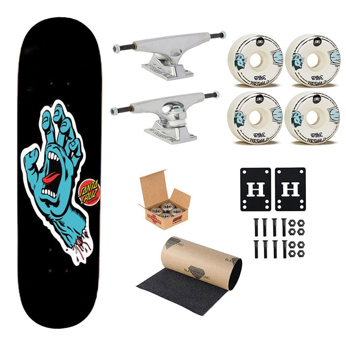 Santa Cruz Skateboard Art Skateboard Complete Board 8.0" X 31.75"