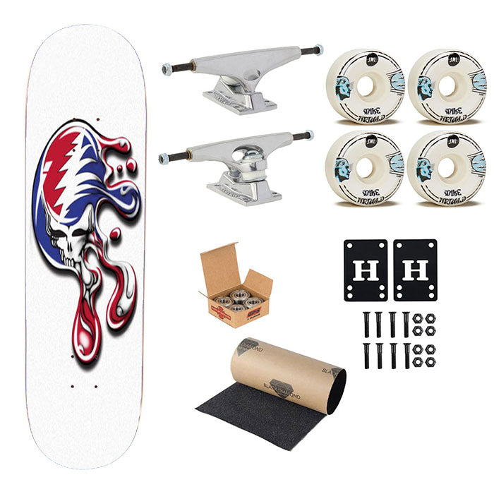 The Grateful Dead Skateboard Complete Board 8.0" X 31.75"