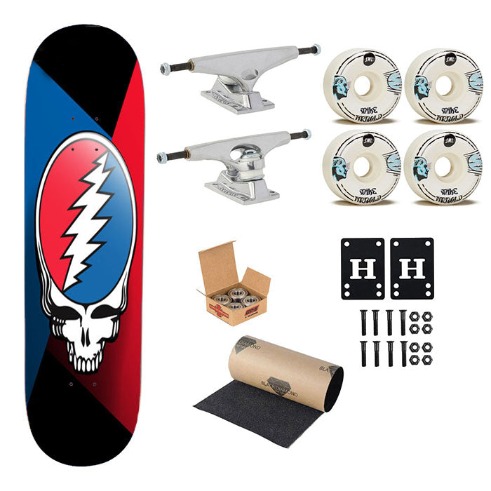 The Grateful Dead New Skateboard Complete Board 8.0" X 31.75"