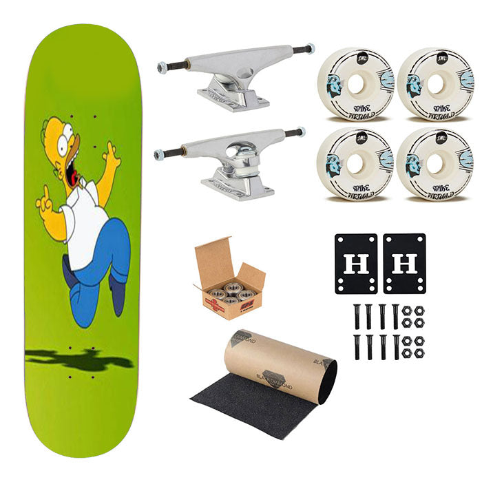The Simpsons Homer Skateboard Complete Board 8.0" X 31.75"