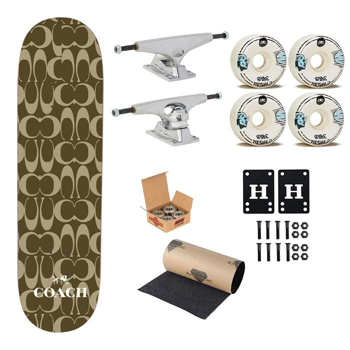 Coach New York Icon Skateboard Complete Board 8.0" X 31.75"