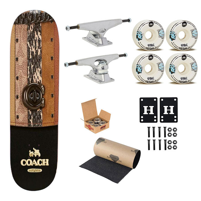 Coach New York New Skateboard Complete Board 8.0" X 31.75"