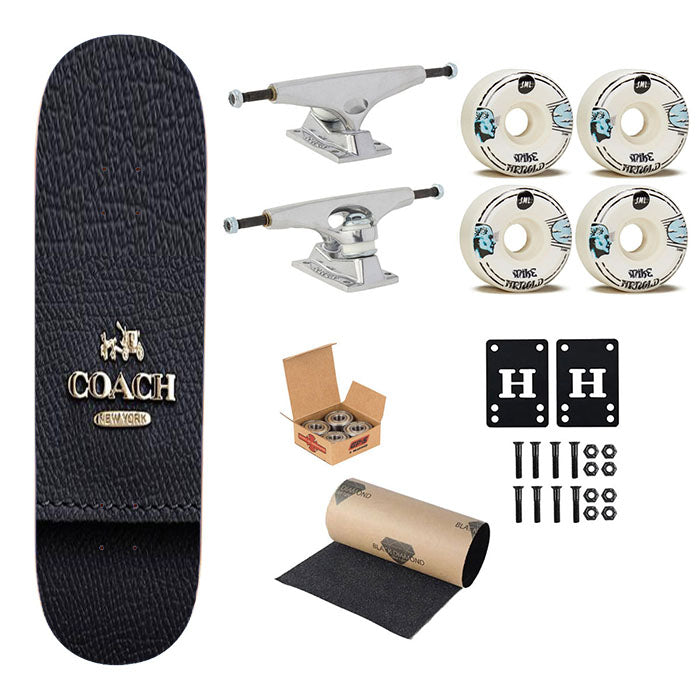 Coach Wallet Skateboard Complete Board 8.0" X 31.75"