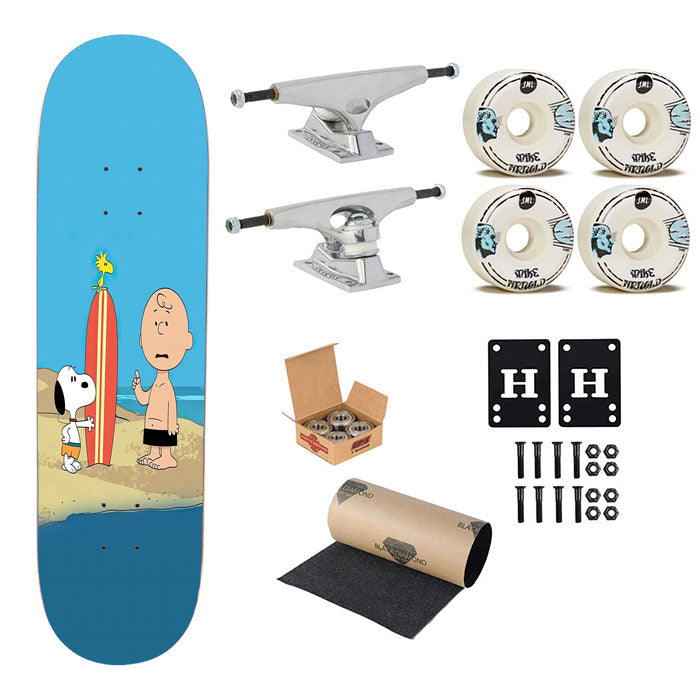 Cute Snoopy Dog Skateboard Complete Board 8.0" X 31.75"